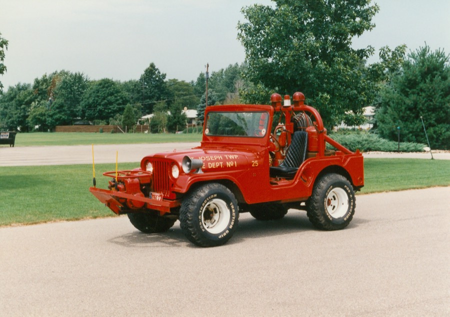 Brush 25, the grass and brush truck retired in 1997